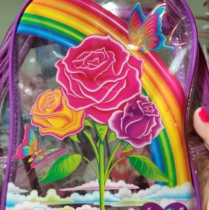 Lisa Frank Rainbow Butterfly Backpack Bag
